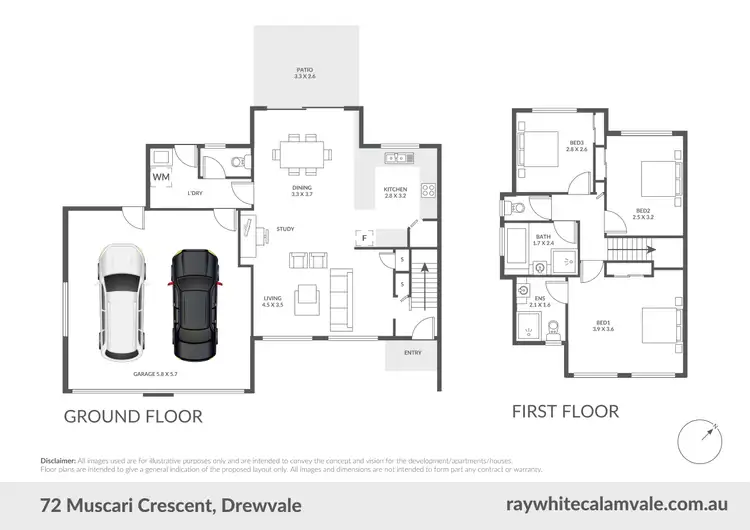 Floorplan of Homely house listing, 72 Muscari Crescent, Drewvale QLD 4116