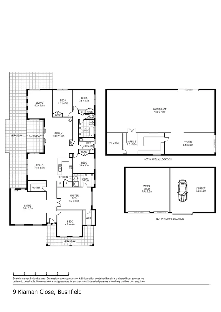 Floorplan of Homely house listing, 9 Kiaman Close, Bushfield VIC 3281