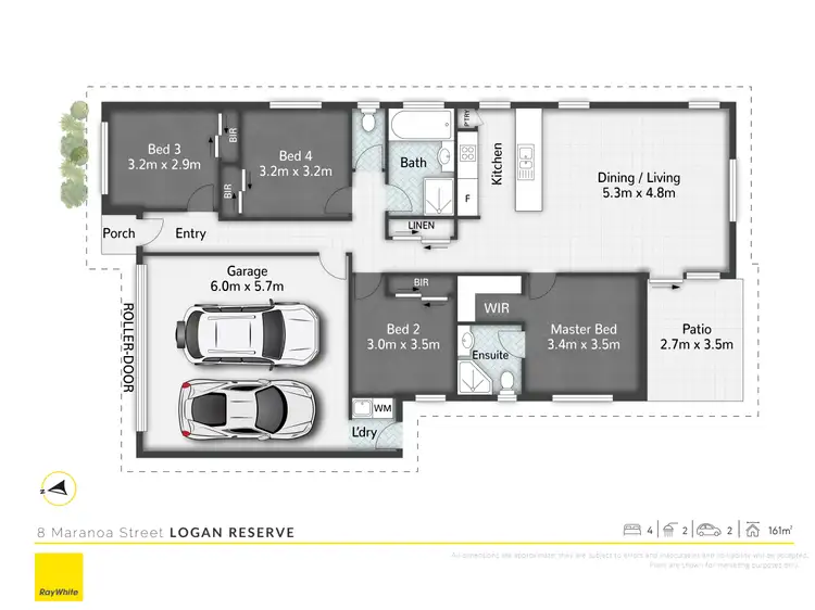 Floorplan of Homely house listing, 8 Maranoa Street, Logan Reserve QLD 4133