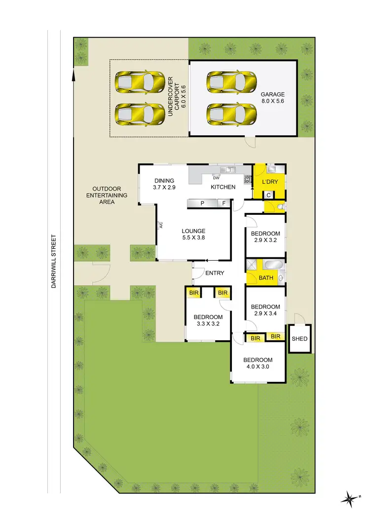 Floorplan of Homely house listing, 219 Anakie Road, Bell Post Hill VIC 3215