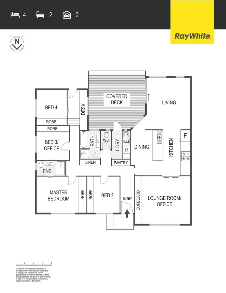 Floorplan of Homely house listing, 47 Gascoyne Circuit, Kaleen ACT 2617