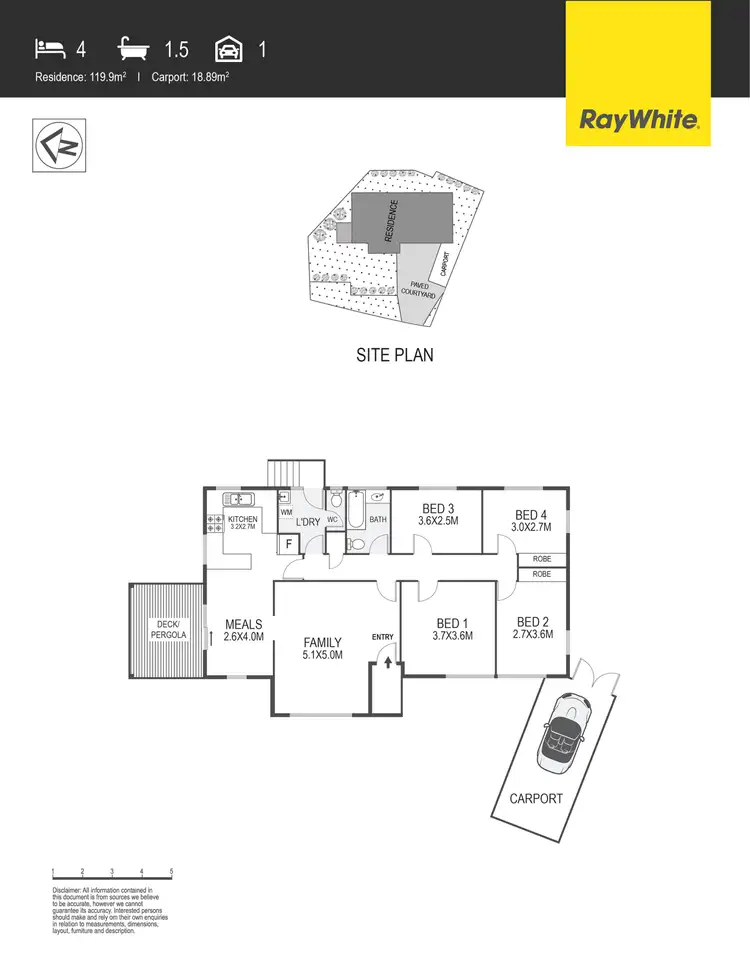 Floorplan of Homely house listing, 49A Arndell Street, Macquarie ACT 2614