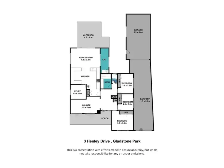 Floorplan of Homely house listing, 3 Henley Drive, Gladstone Park VIC 3043