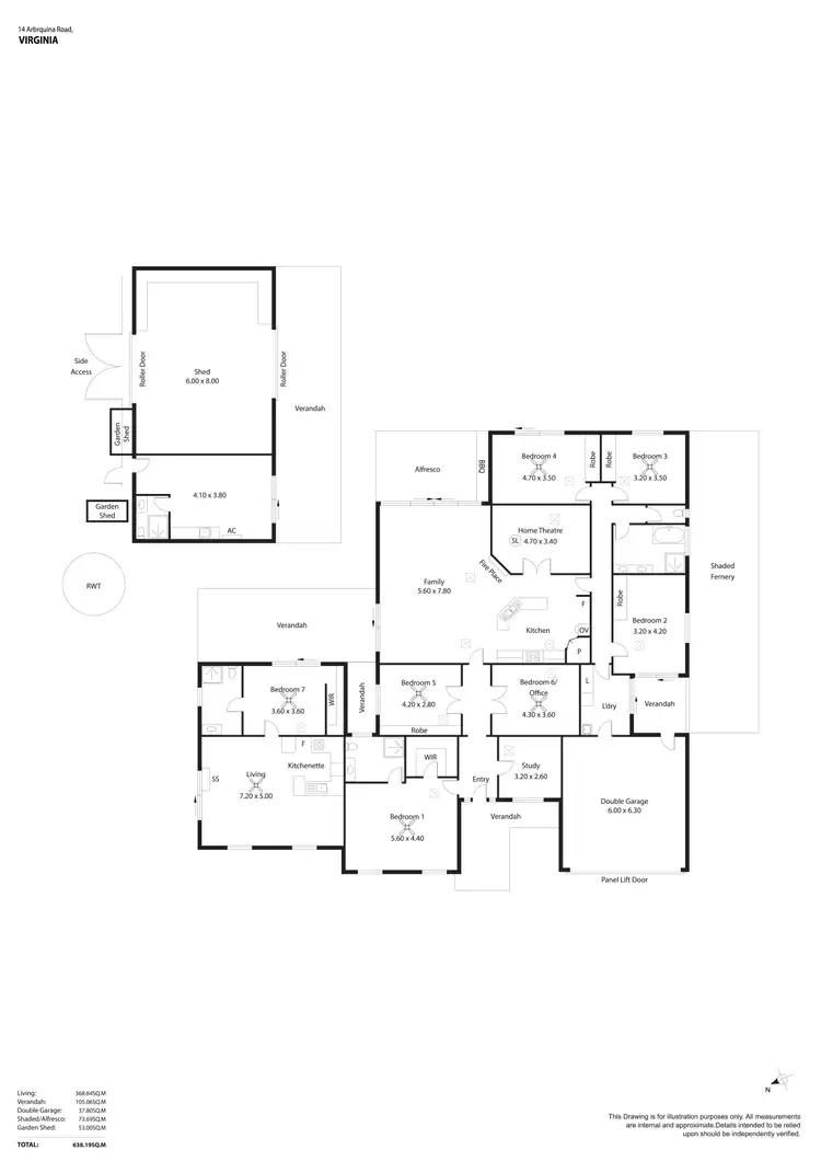 Floorplan of Homely house listing, 14 Arbequina Road, Virginia SA 5120