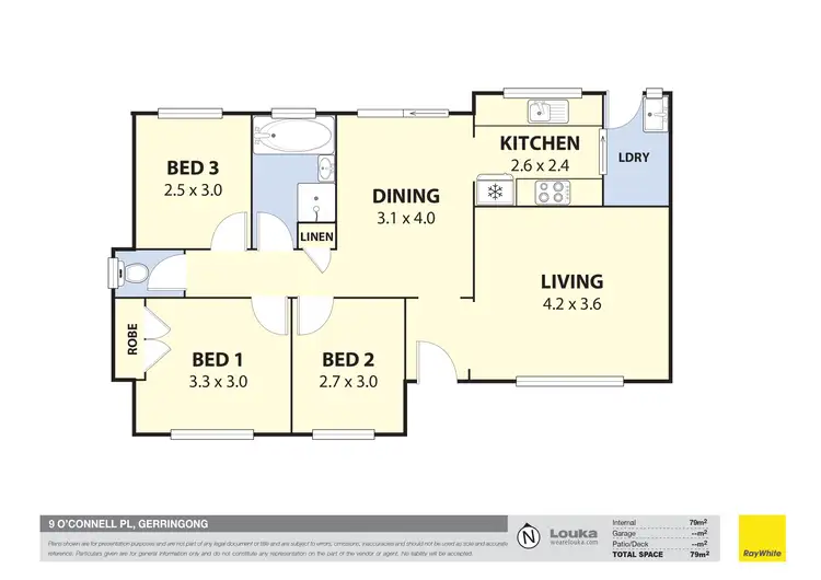 Floorplan of Homely house listing, 9 O'Connell Place, Gerringong NSW 2534