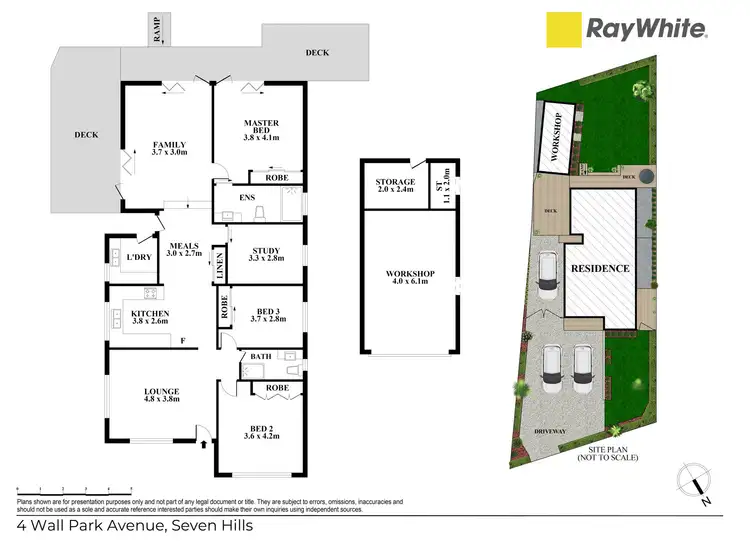 Floorplan of Homely house listing, 4 Wall Park Avenue, Seven Hills NSW 2147