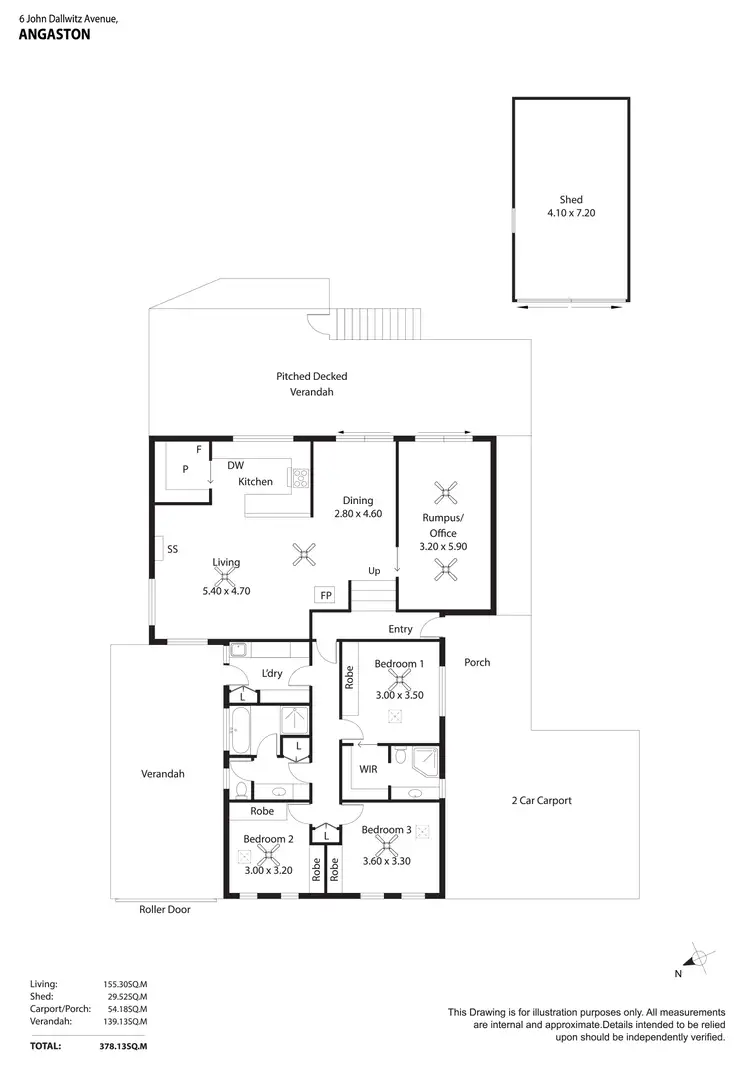 Floorplan of Homely other listing, 6 John Dallwitz Avenue, Angaston SA 5353