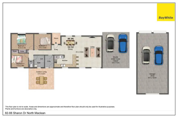 Floorplan of Homely house listing, 82-88 Sharon Drive, North Maclean QLD 4280