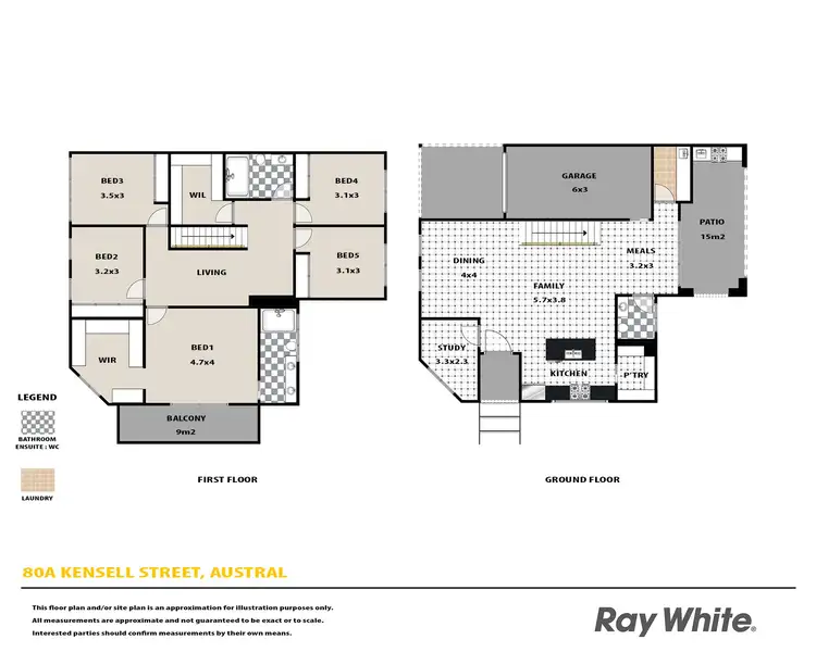 Floorplan of Homely house listing, 80a Kensell Street, Austral NSW 2179