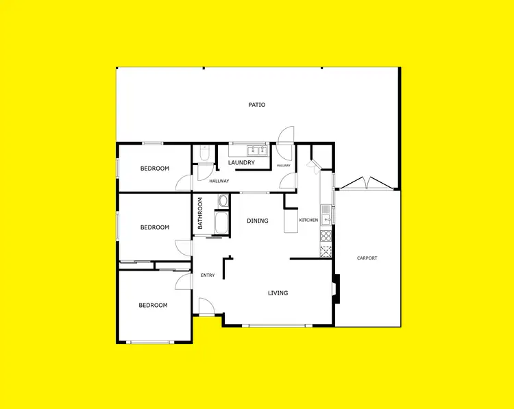 Floorplan of Homely house listing, 2 Renniks Street, Mildura VIC 3500