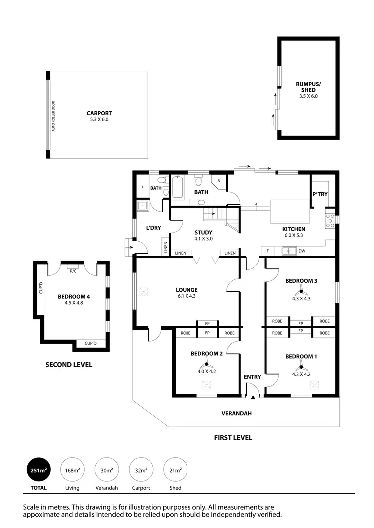 Floorplan of Homely house listing, 25 Tewkesbury Street, Cheltenham SA 5014