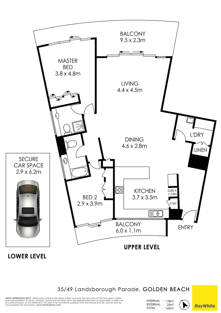 Floorplan of Homely unit listing, Unit 35/49 Landsborough Parade, Golden Beach QLD 4551