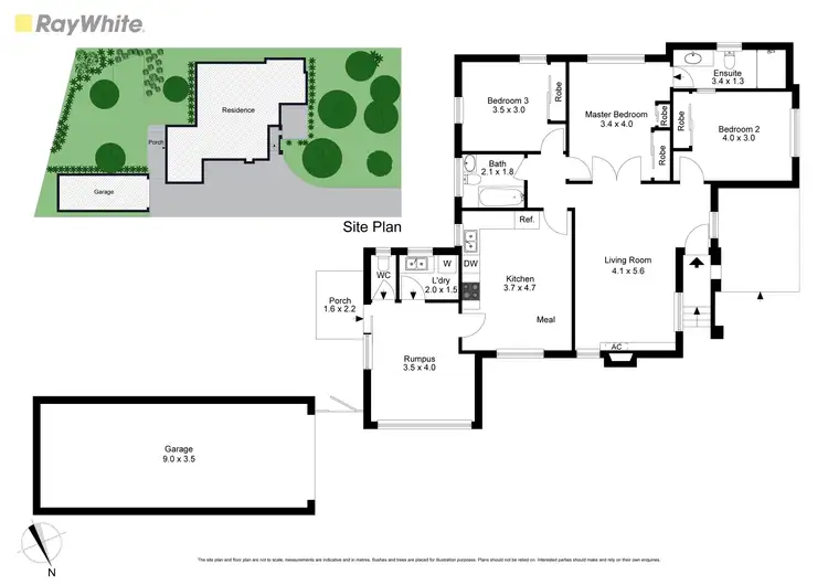 Floorplan of Homely house listing, 5 Victory Boulevard, Ashburton VIC 3147