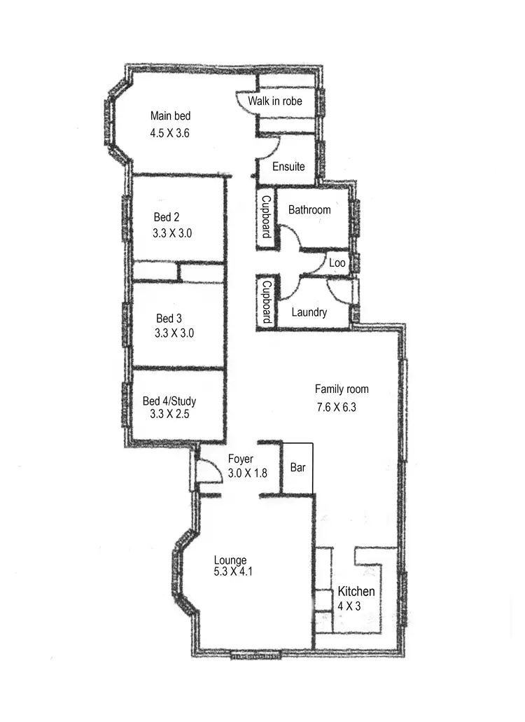 Floorplan of Homely house listing, 6 Marlin Street, Kawungan QLD 4655