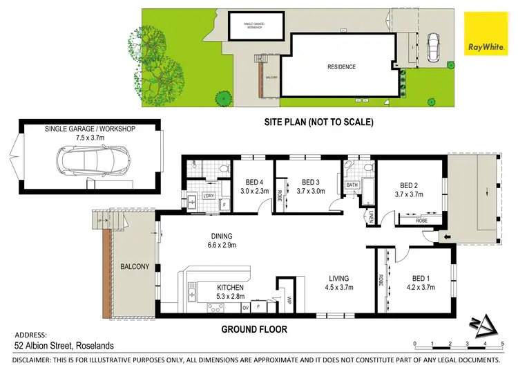 Floorplan of Homely house listing, 52 Albion Street, Roselands NSW 2196