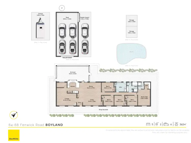 Floorplan of Homely house listing, 64-68 Fenwick Road, Boyland QLD 4275