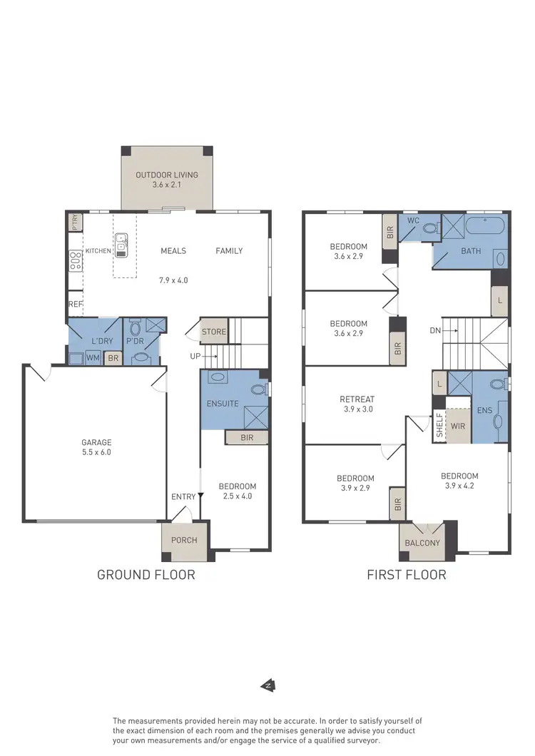 Floorplan of Homely house listing, 14 Midland Grove, Werribee VIC 3030