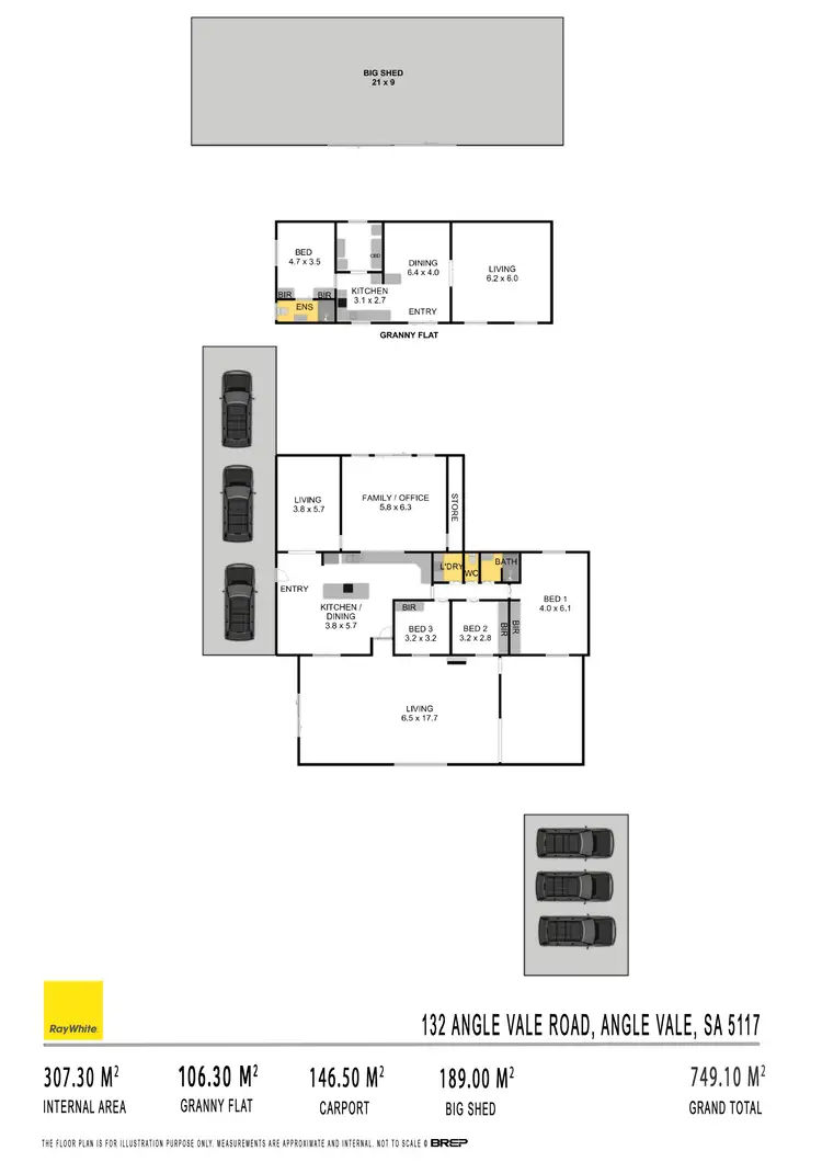 Floorplan of Homely house listing, 132 Angle Vale Road, Angle Vale SA 5117