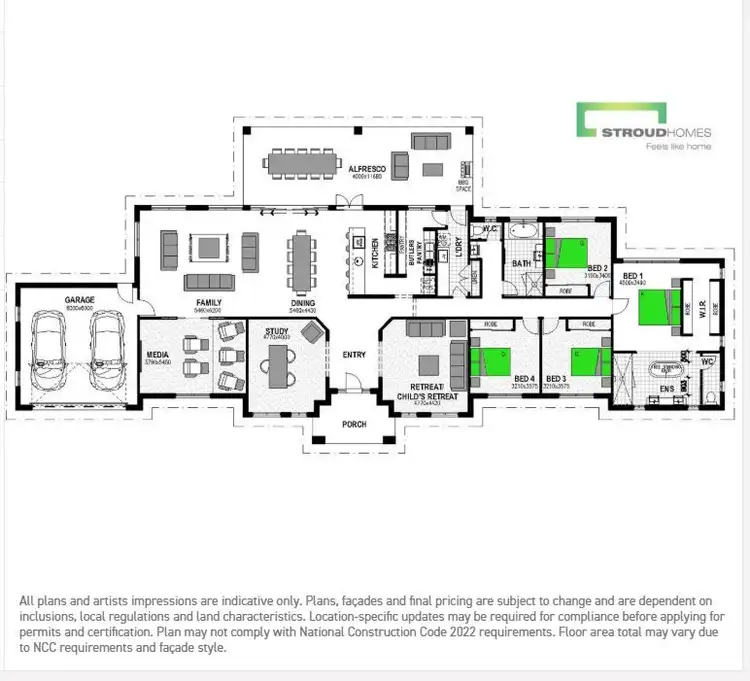 Floorplan of Homely rural property listing, Address available on request