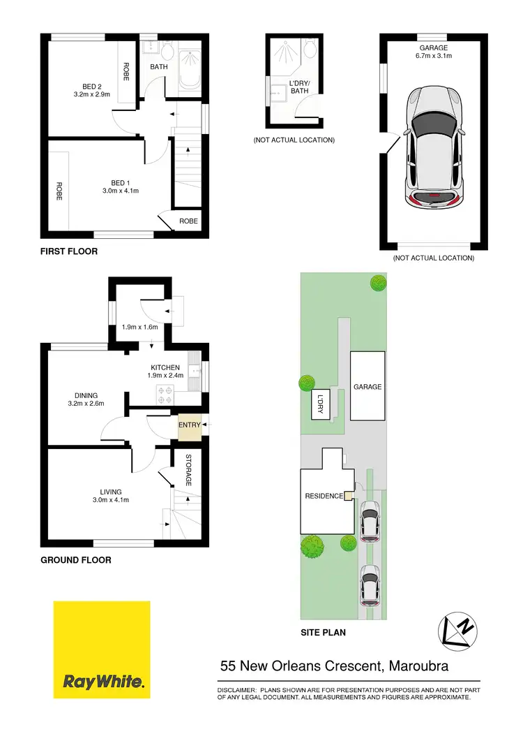 Floorplan of Homely house listing, 55 New Orleans Crescent, Maroubra NSW 2035