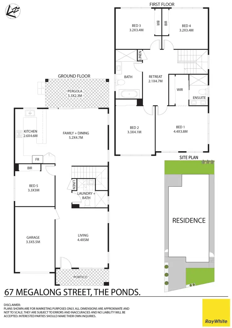 Floorplan of Homely house listing, 67 Megalong Street, The Ponds NSW 2769