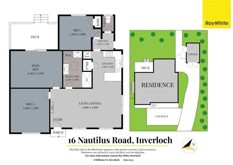 Floorplan of Homely house listing, 16 Nautilus Road, Inverloch VIC 3996