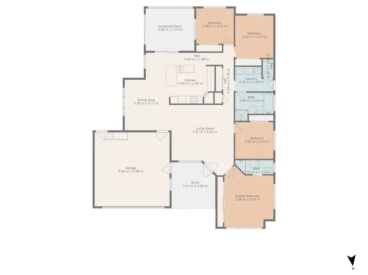 Floorplan of Homely house listing, 31 Joel Ernest Drive, Emerald QLD 4720