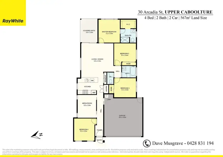 Floorplan of Homely house listing, 30 Arcadia Street, Upper Caboolture QLD 4510