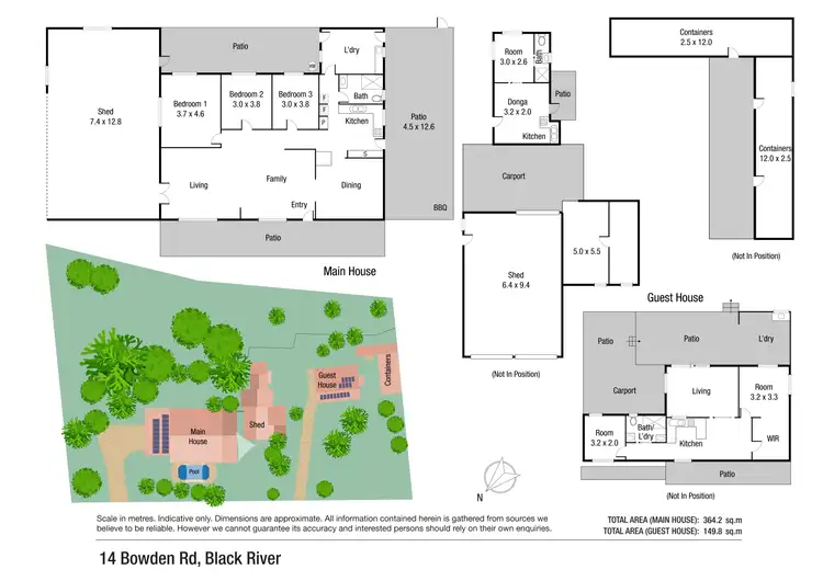 Floorplan of Homely house listing, 14-16 Bowden Road, Black River QLD 4818