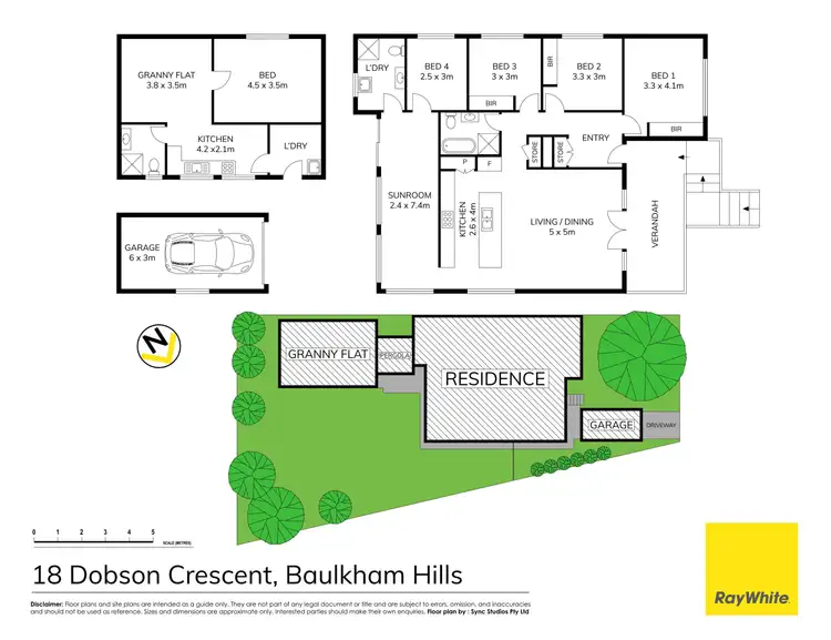 Floorplan of Homely house listing, 18 Dobson Crescent, Baulkham Hills NSW 2153