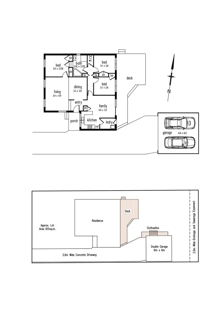 Floorplan of Homely house listing, 15 Gattinara Drive, Frankston VIC 3199