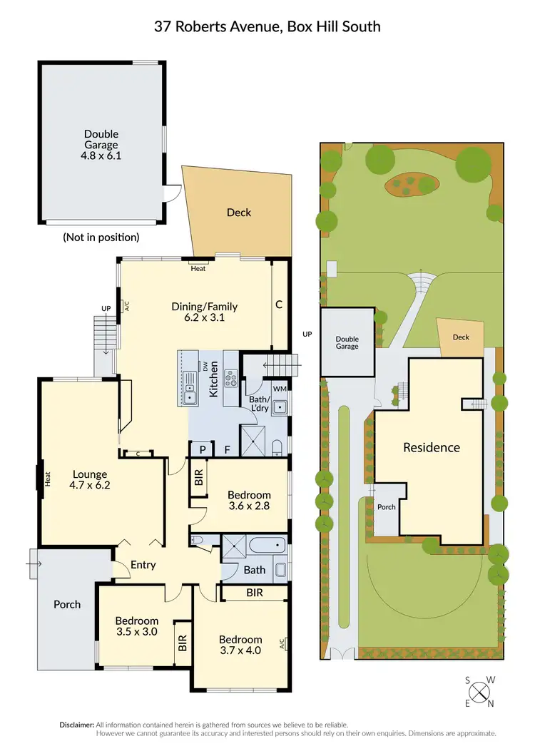 Floorplan of Homely house listing, 37 Roberts Avenue, Box Hill South VIC 3128
