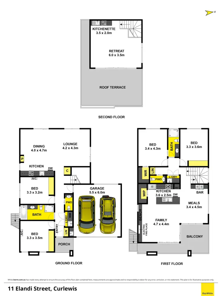 Floorplan of Homely house listing, 11 Elandi Street, Curlewis VIC 3222