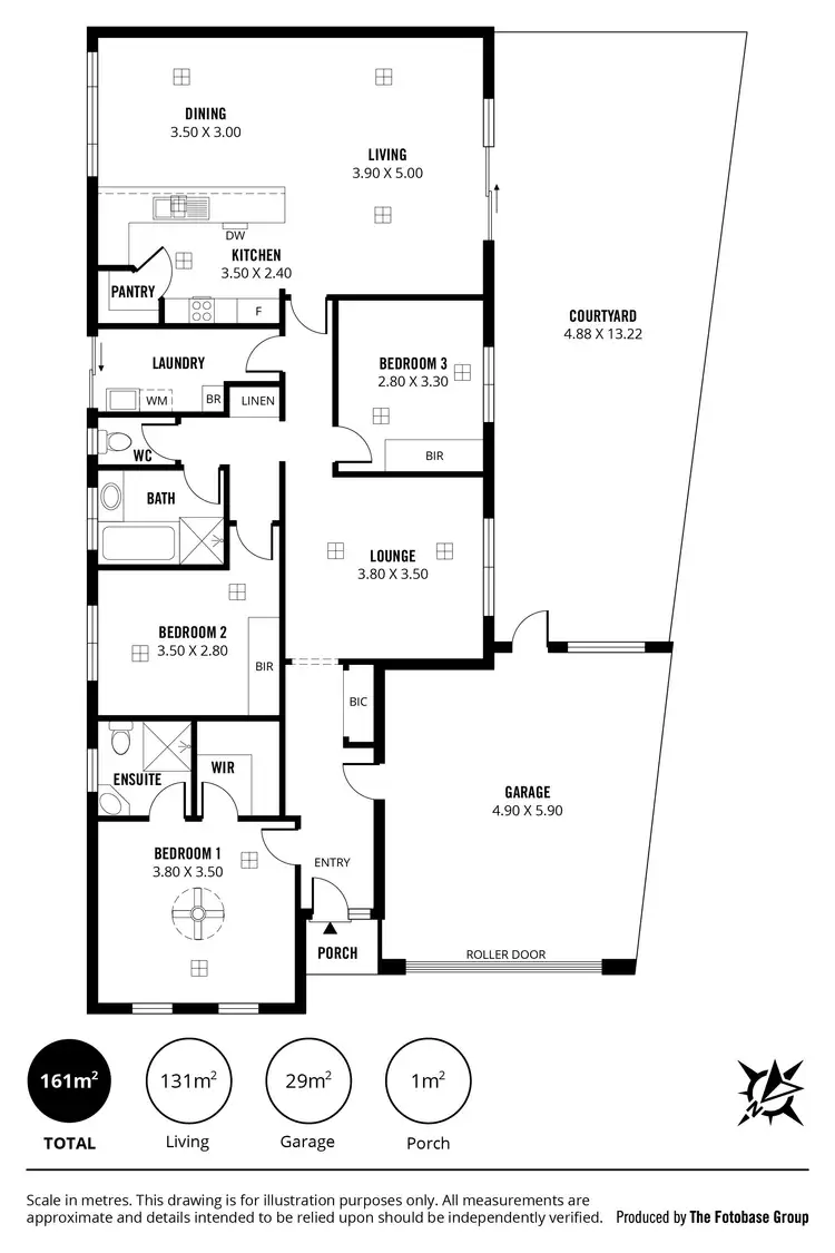 Floorplan of Homely house listing, 36 Brendan Street, Christie Downs SA 5164
