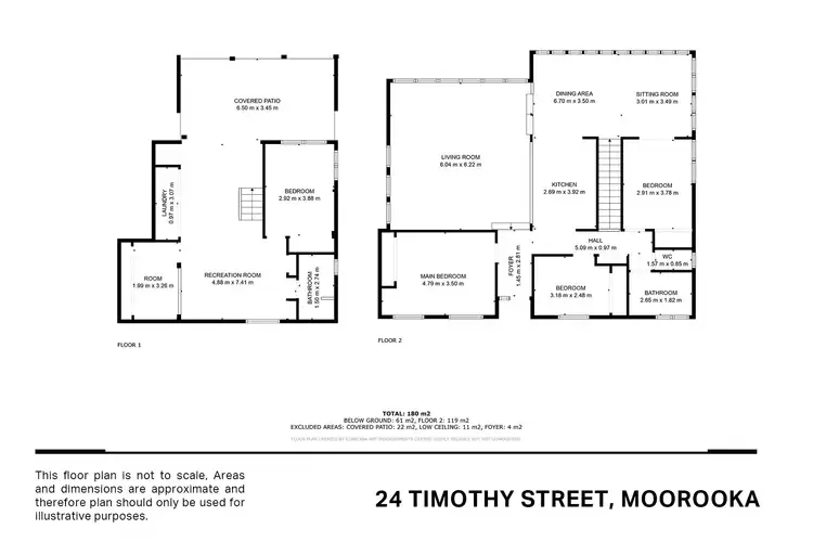 Floorplan of Homely house listing, 24 Timothy Street, Moorooka QLD 4105