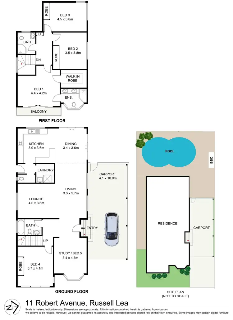 Floorplan of Homely house listing, 11 Robert Avenue, Russell Lea NSW 2046
