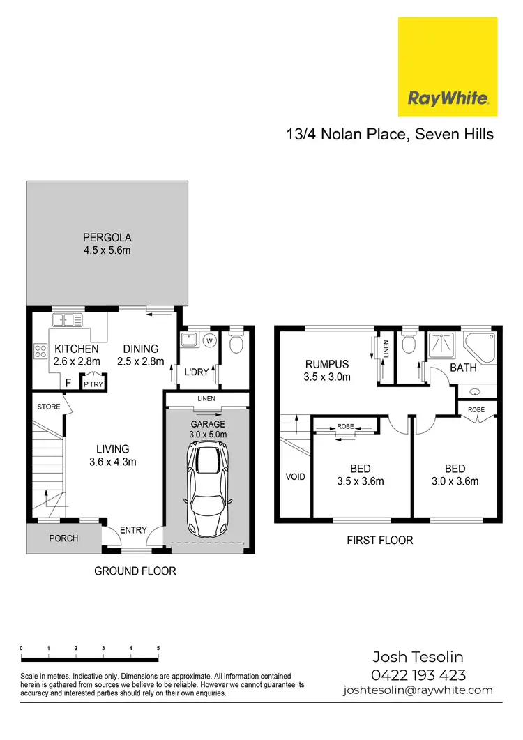 Floorplan of Homely house listing, 13/4 Nolan Place, Seven Hills NSW 2147