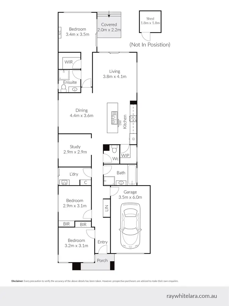 Floorplan of Homely house listing, 49 Wurrook Circuit, North Geelong VIC 3215