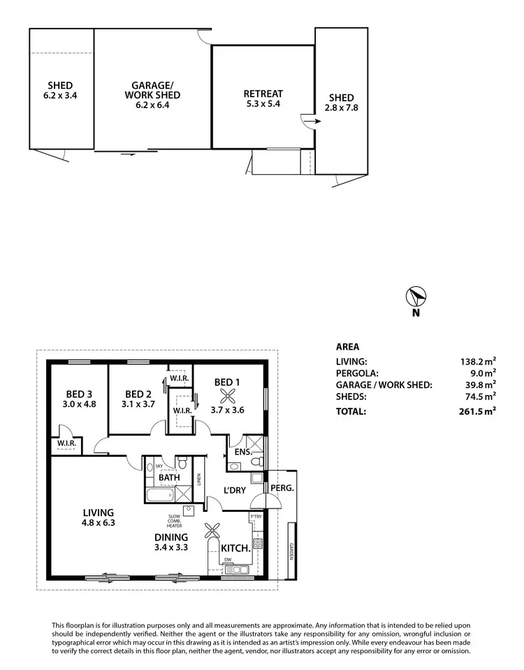 Floorplan of Homely house listing, 24 Melville Terrace, Murray Bridge SA 5253