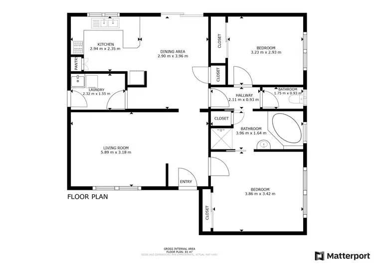 Floorplan of Homely house listing, 3/30 Nowie Street, Swan Hill VIC 3585