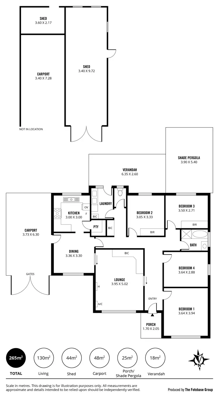 Floorplan of Homely house listing, 17 Buckingham Avenue, Fulham Gardens SA 5024