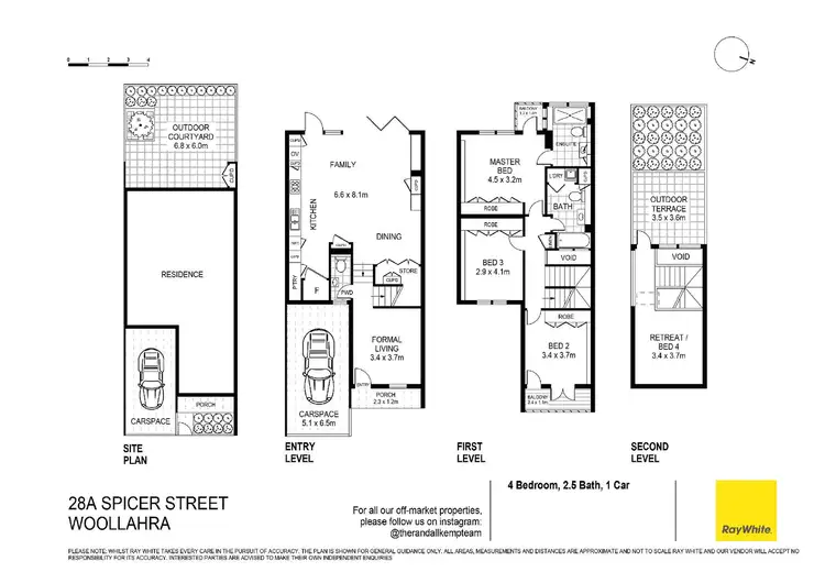 Floorplan of Homely house listing, 28A Spicer Street, Woollahra NSW 2025