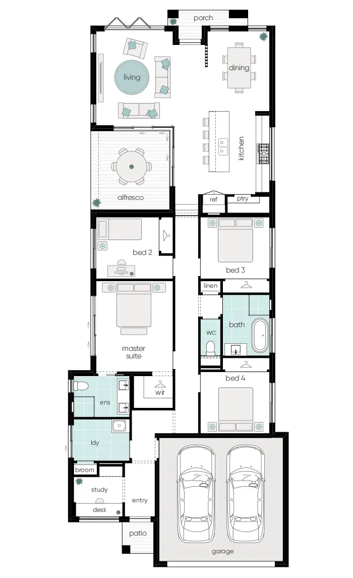 Floorplan of Homely house listing, 31 Connection Road, Calderwood NSW 2527