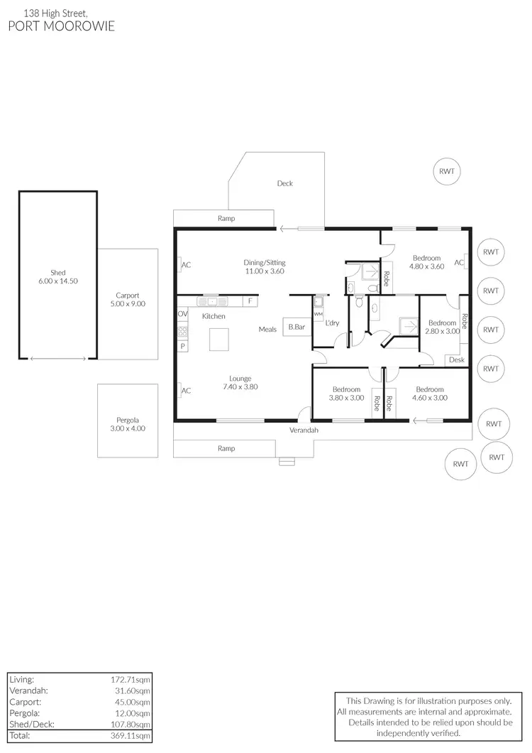 Floorplan of Homely house listing, 136 - 138 High Street, Port Moorowie SA 5576