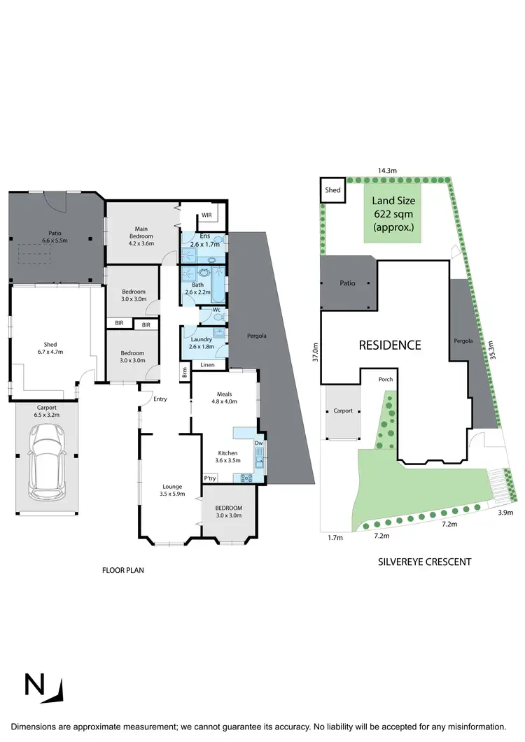 Floorplan of Homely house listing, 14 Silvereye Crescent, Werribee VIC 3030