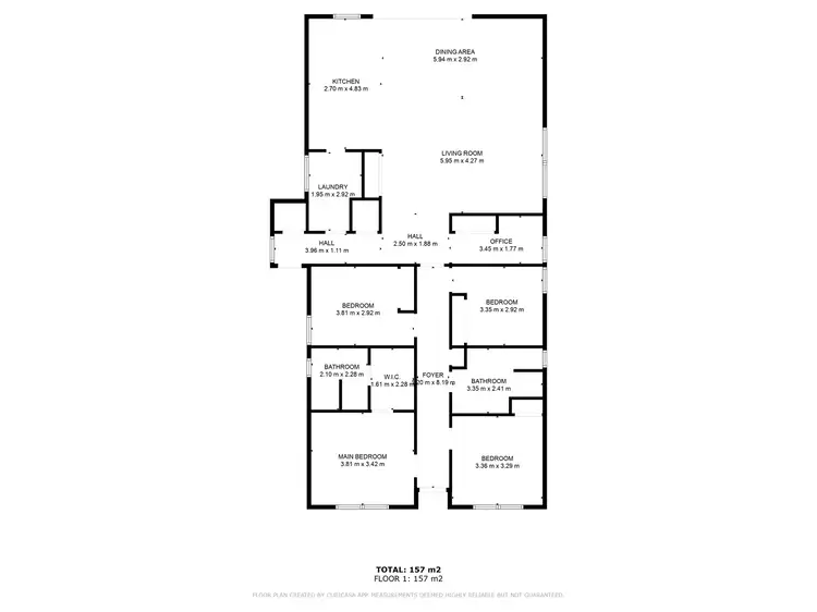 Floorplan of Homely house listing, 176 Twynam Street, Temora NSW 2666