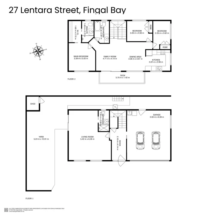 Floorplan of Homely house listing, 27 Lentara Street, Fingal Bay NSW 2315