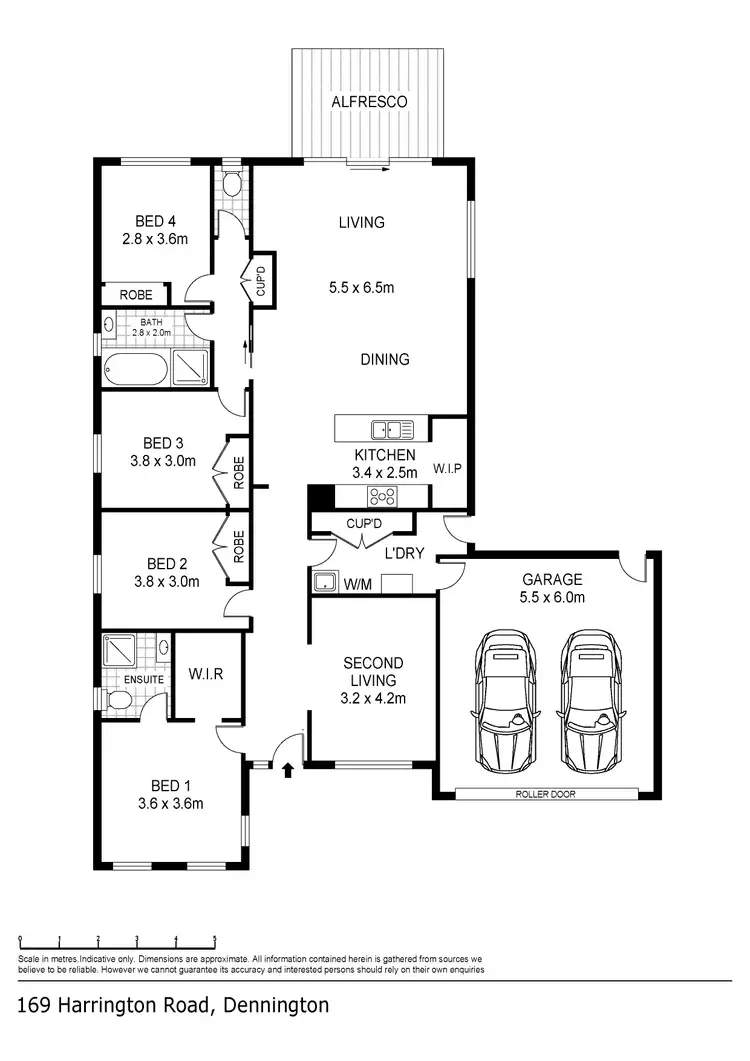 Floorplan of Homely house listing, 169 Harrington Road, Warrnambool VIC 3280