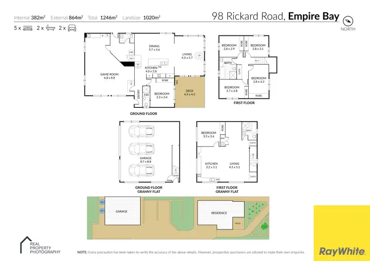 Floorplan of Homely house listing, 98 Rickard Road, Empire Bay NSW 2257