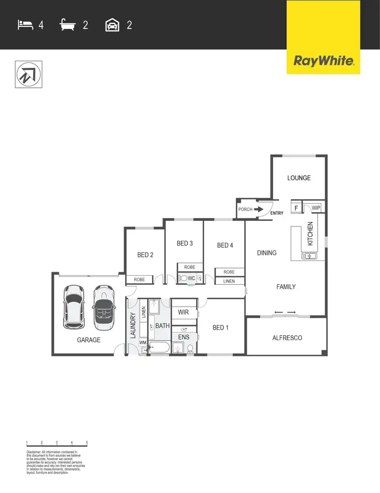 Floorplan of Homely house listing, 38 Carman Loop, Macgregor ACT 2615